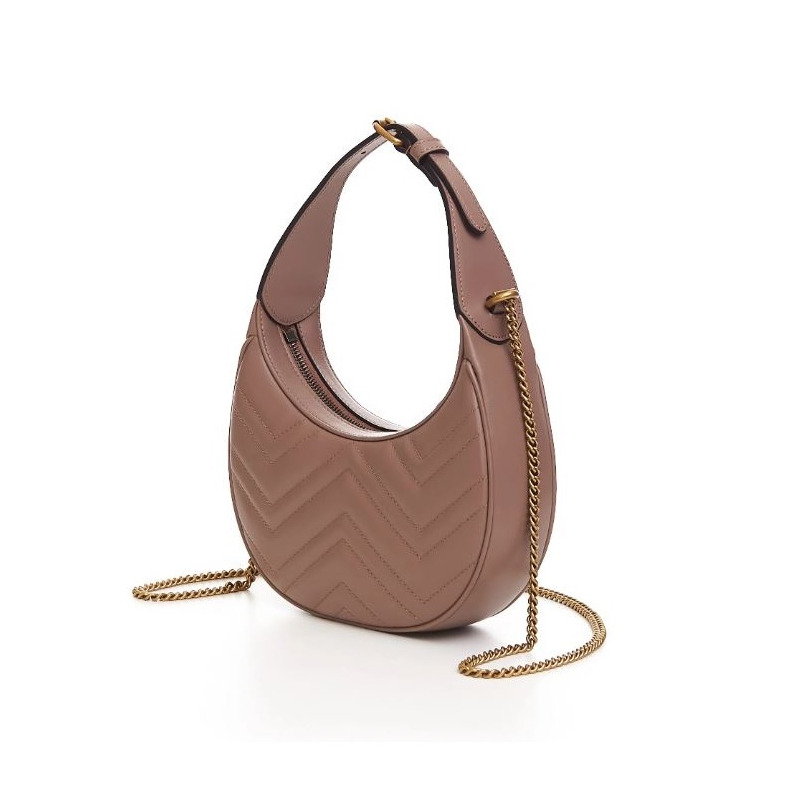 GUCCI GG Marmont 半月形迷你包 699514 DTDHT-17