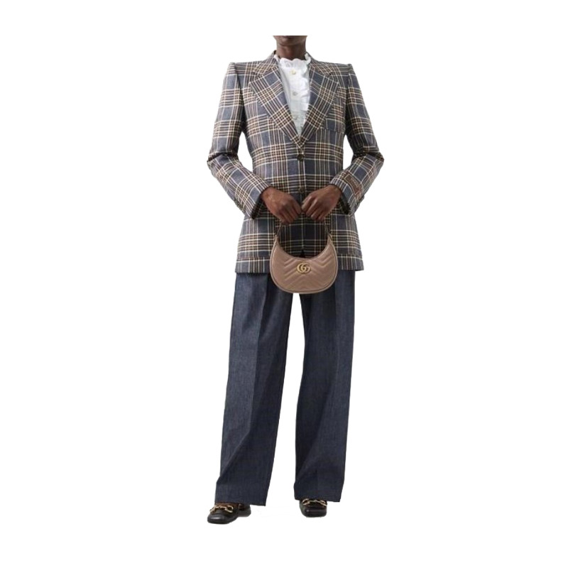 GUCCI GG Marmont 半月形迷你包 699514 DTDHT-18