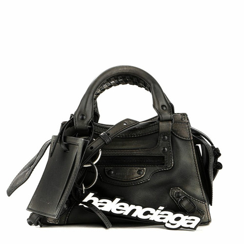 BALENCIAGA 女士新古典迷你手提包，編號：A_638524 2VP17