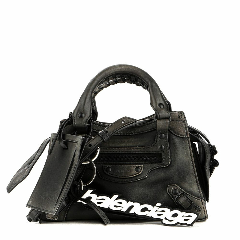 BALENCIAGA 女士新古典迷你手提包，編號：A_638524 2VP17-0