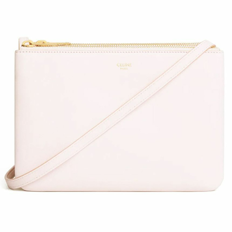 CELINE Trio 中型單肩包 淺粉紅色 192033 加幣-0