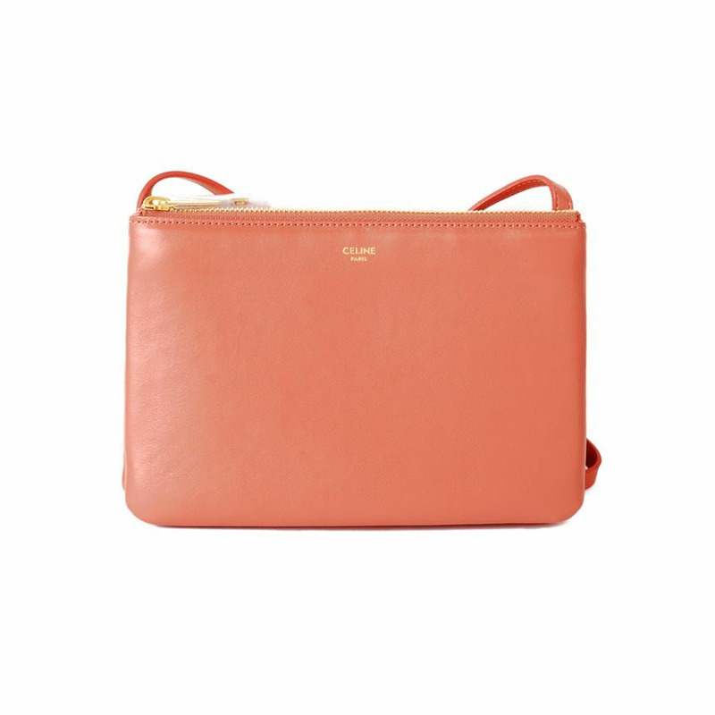 CELINE Logo Trio 中型單肩包 Rich 192033 CAD 27LY-0