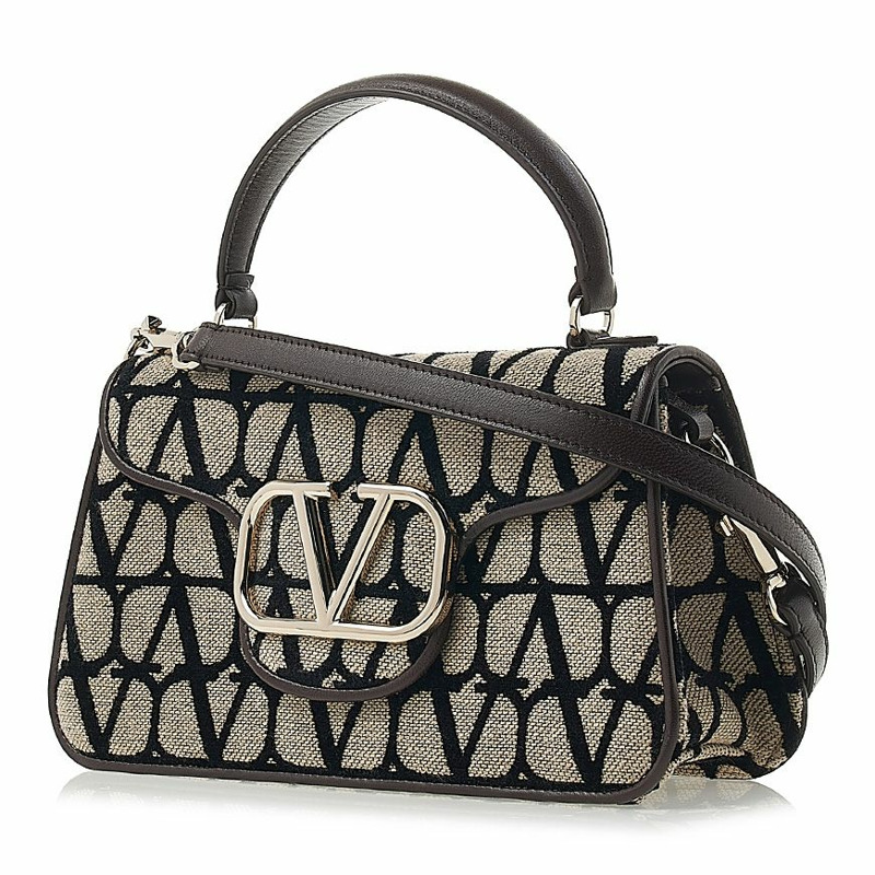 VALENTINO 女士 Iconography V Logo 手提包 3W2B0M25 JSQ 6ZN-1