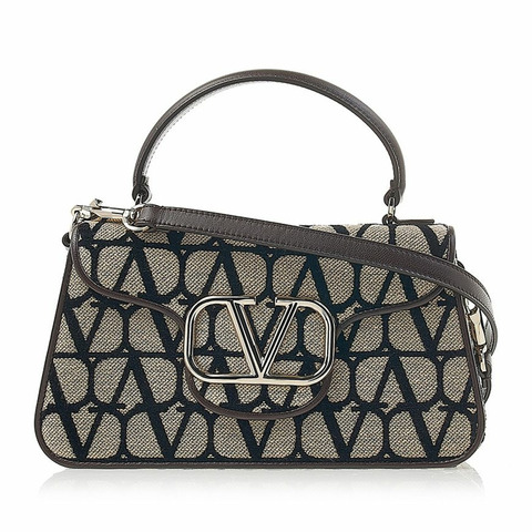 VALENTINO 女士 Iconography V Logo 手提包 3W2B0M25 JSQ 6ZN