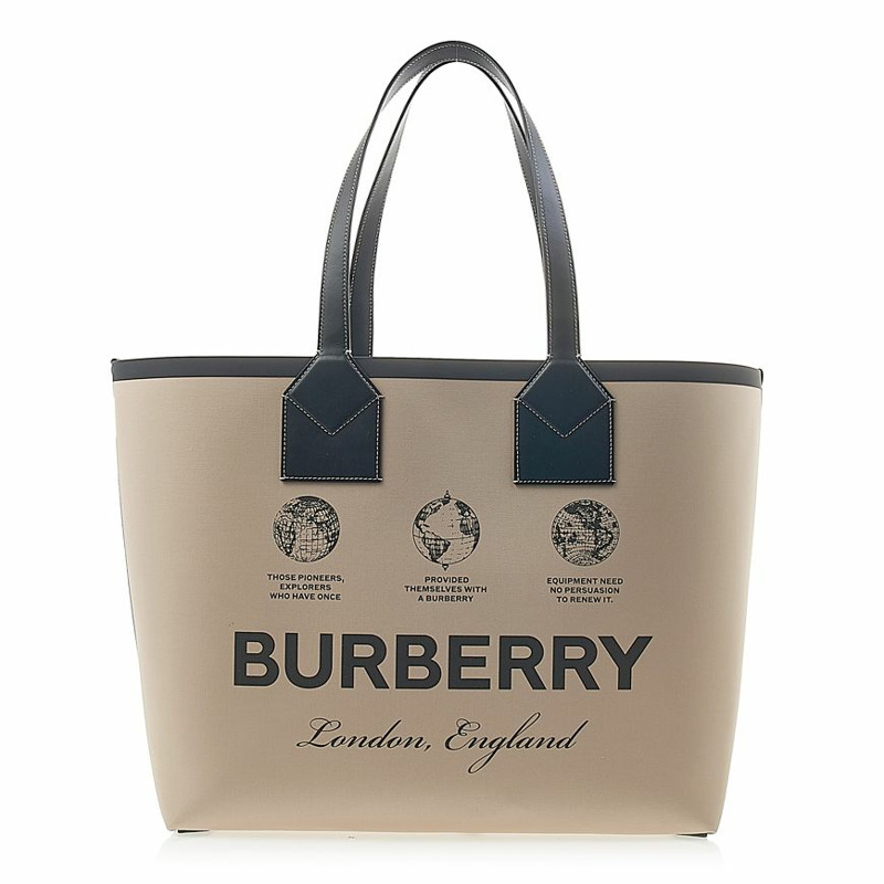 BURBERRY 倫敦大號手提包 8063122 LL LG HERITAGE TOTE GB3 A1435-1