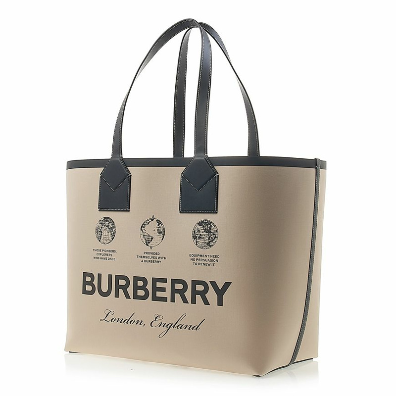 BURBERRY 倫敦大號手提包 8063122 LL LG HERITAGE TOTE GB3 A1435-2