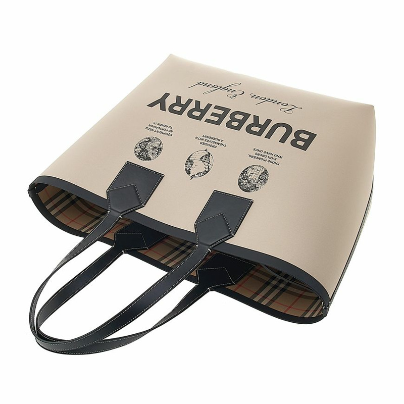 BURBERRY 倫敦大號手提包 8063122 LL LG HERITAGE TOTE GB3 A1435-4