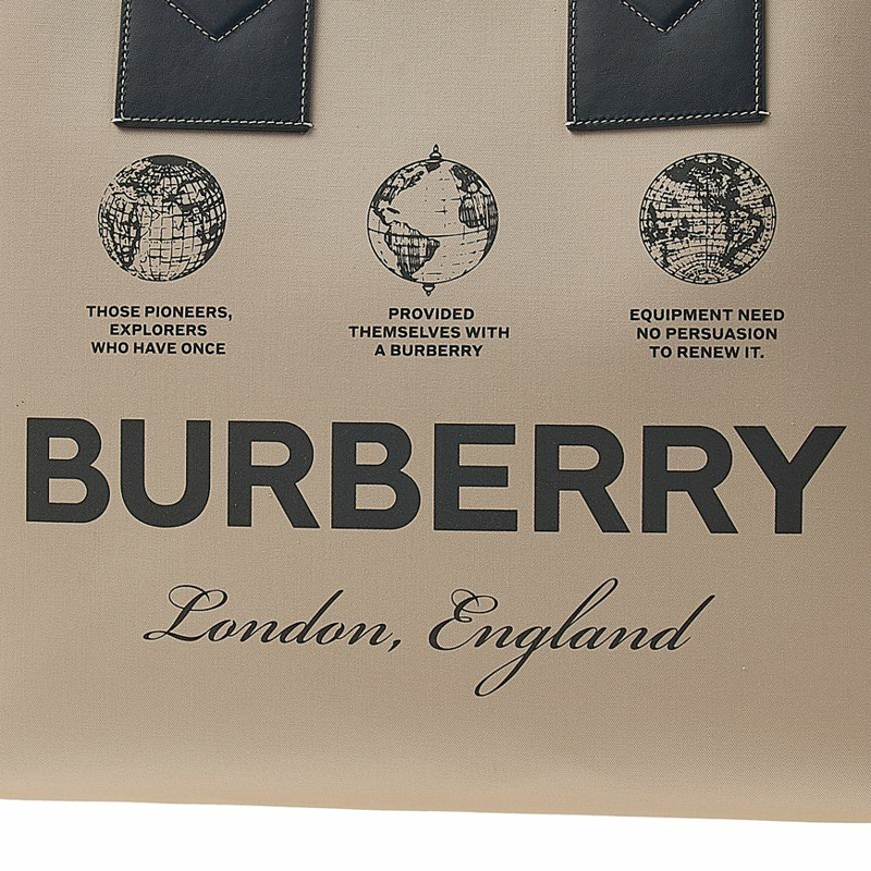 BURBERRY 倫敦大號手提包 8063122 LL LG HERITAGE TOTE GB3 A1435-6