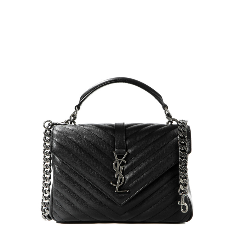 SAINT LAURENT 女士學院風單肩包-3