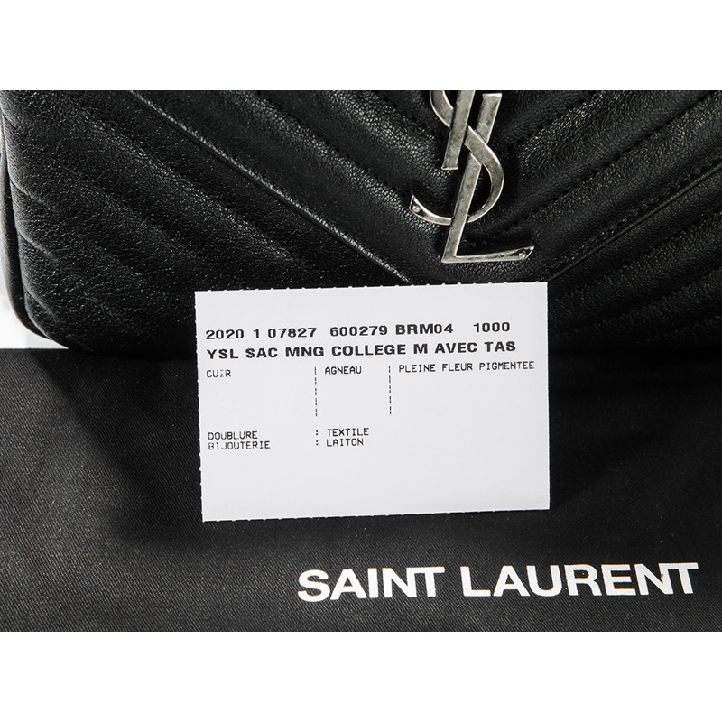 SAINT LAURENT 女士學院風單肩包-19