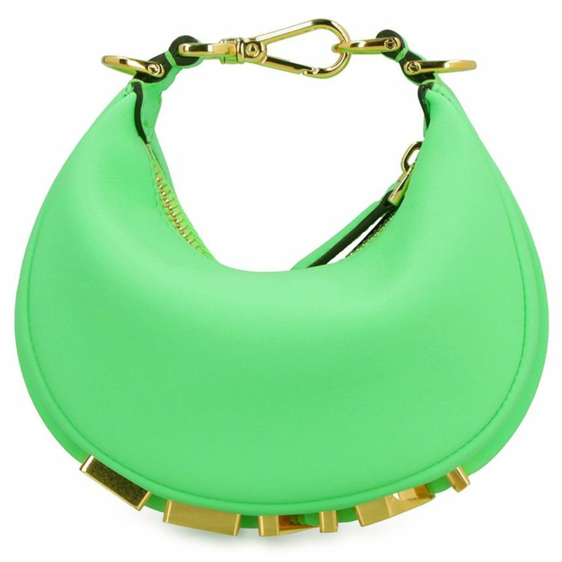 FENDI Graphic Nano Hobo Bag 霓虹綠 7AS089 AKKT-0