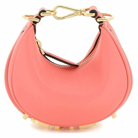 FENDI Graphic Nano Hobo Bag 粉紅 7AS089 AKKT