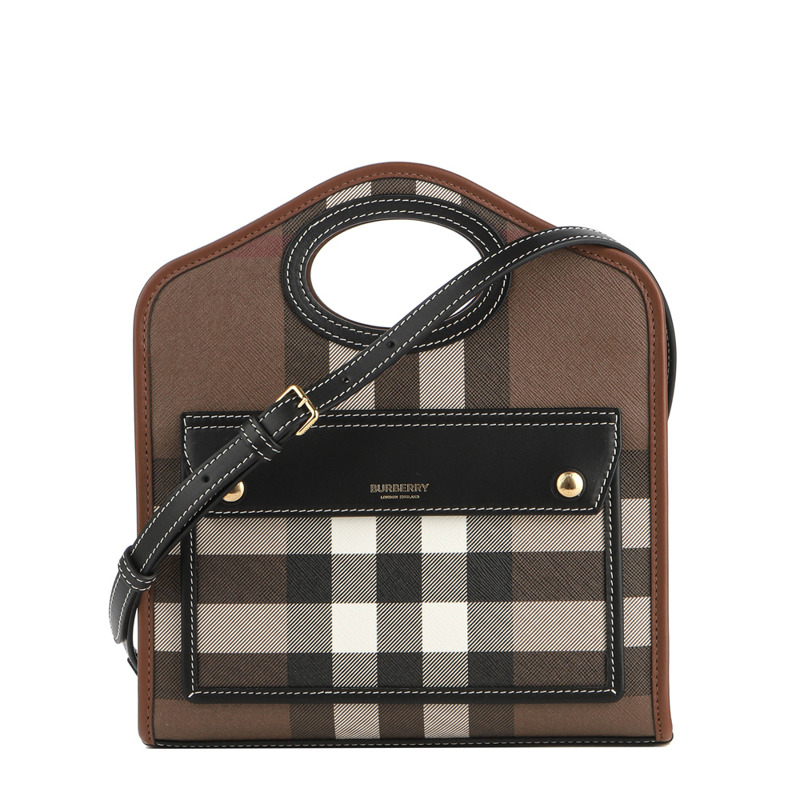 BURBERRY 女士口袋單肩包（MN POCKET）-3