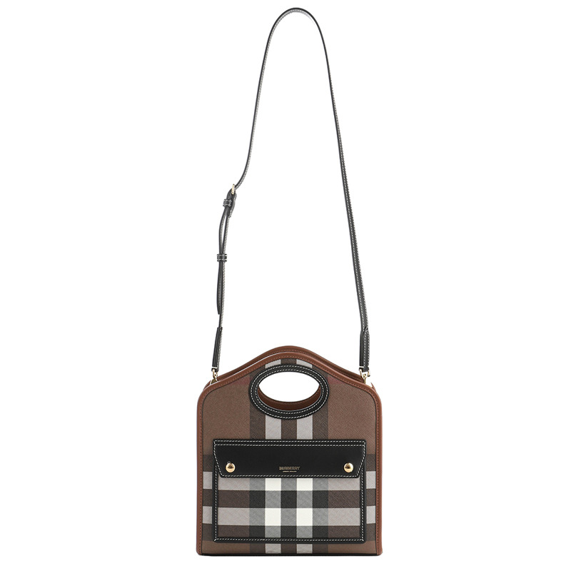 BURBERRY 女士口袋單肩包（MN POCKET）-7