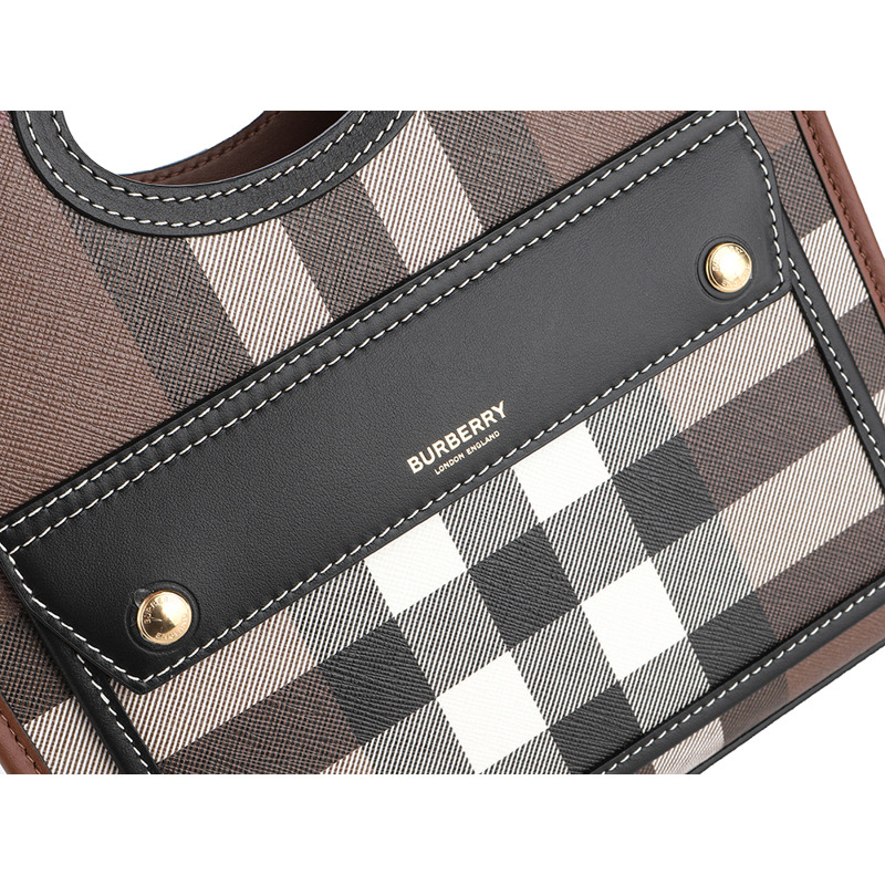 BURBERRY 女士口袋單肩包（MN POCKET）-11