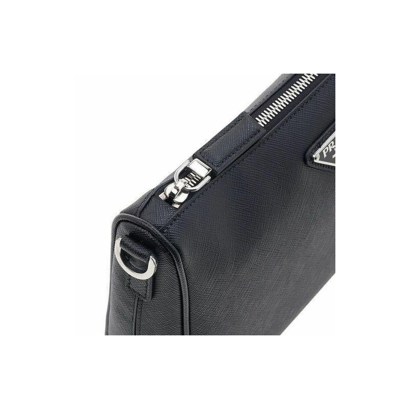 PRADA Saffiano皮革口袋肩包 2VH113 9Z2 F0002-2
