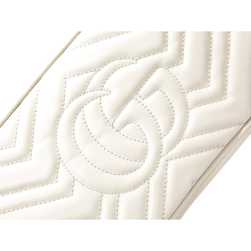 GUCCI 女士 Marmont 絎縫斜背包 (A447632 DTD1T)-13