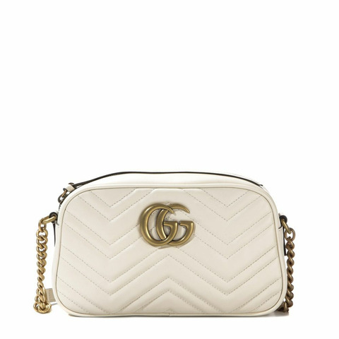 GUCCI 女士 Marmont 絎縫斜背包 (A447632 DTD1T)