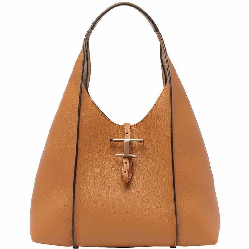 TODS Timeless 中型單肩包 棕色 XBWTSBE9300 Q8E S410-0