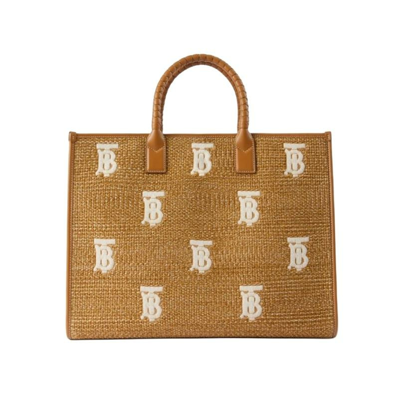 BURBERRY 中號 Freya 手提包 自然色 80670501-1