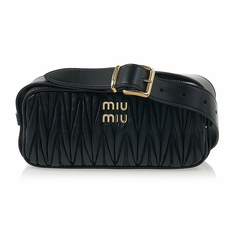 MIU MIU 床墊單肩包 5BC158 N88 F0002 (OOO)-0