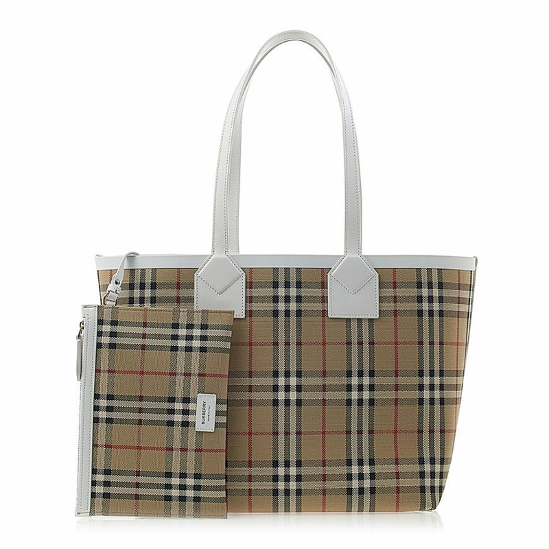 BURBERRY 倫敦中型手提包 8072332 LL MD LONDON TOTE YUC A1464-0