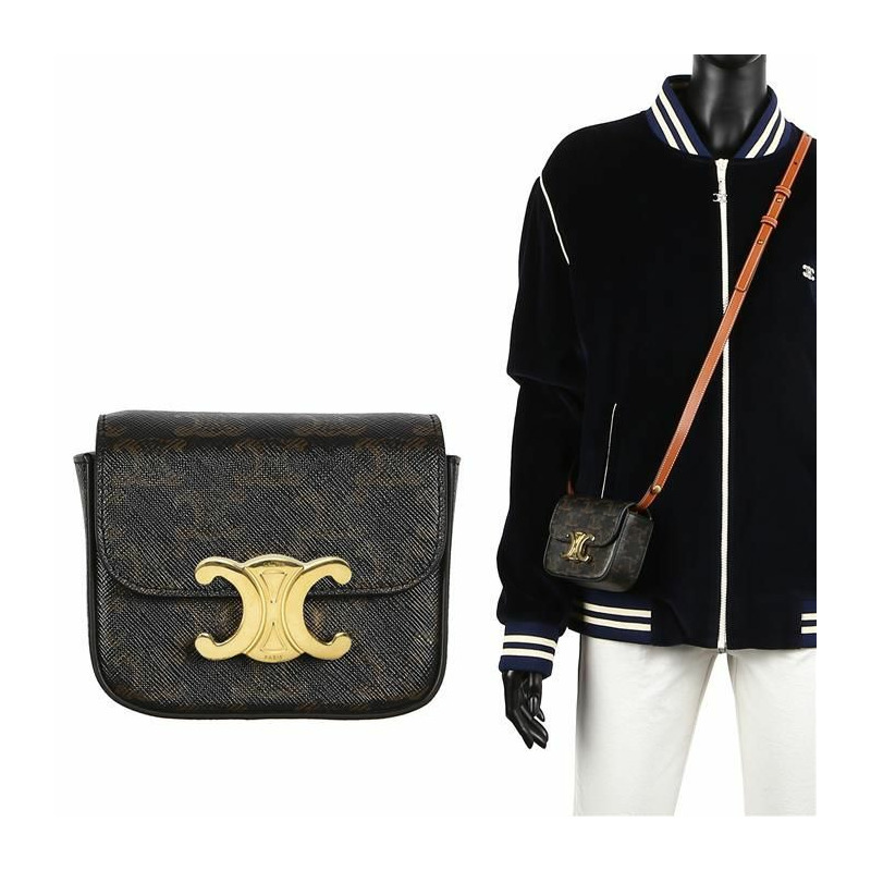 CELINE 迷你克勞德單肩包 10I512DQB 04LU-0