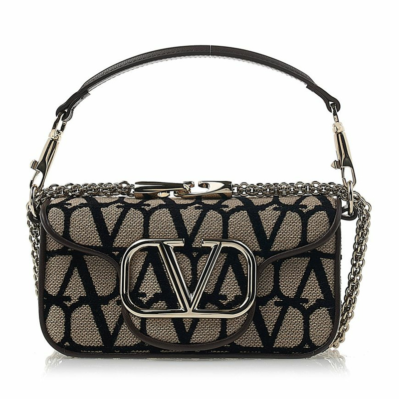 VALENTINO 女士 Iconography V Logo 單肩包 3W2B0L97 JSQ 6ZN-0