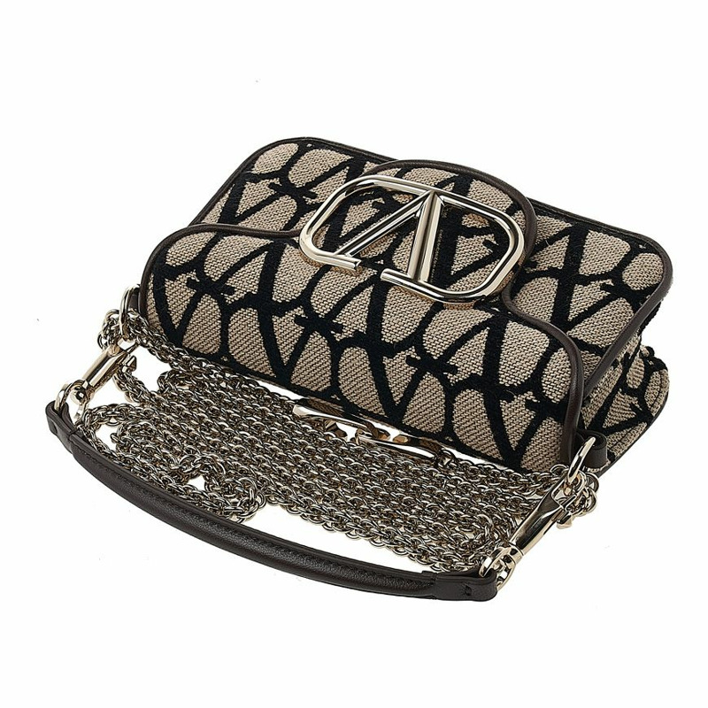 VALENTINO 女士 Iconography V Logo 單肩包 3W2B0L97 JSQ 6ZN-3