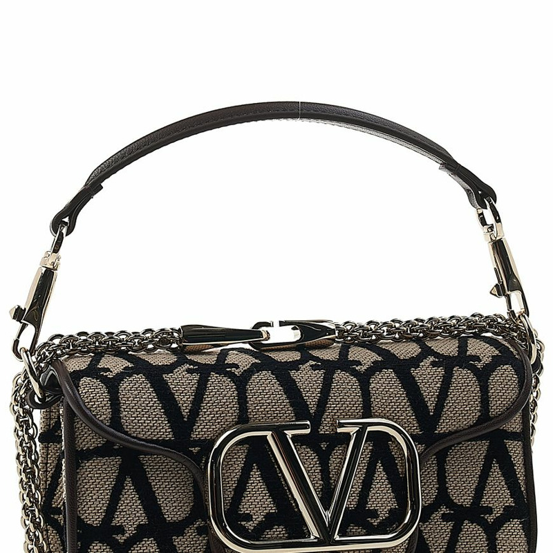 VALENTINO 女士 Iconography V Logo 單肩包 3W2B0L97 JSQ 6ZN-7