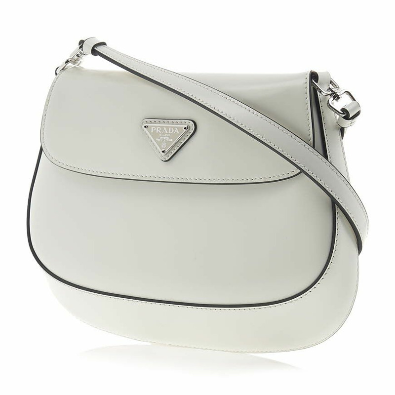 PRADA 女士 Cleo 磨砂皮革翻蓋單肩包 1BD311 ZO6 F0PG7 (OOO)-1