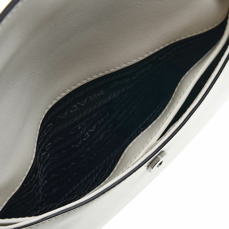 PRADA 女士 Cleo 磨砂皮革翻蓋單肩包 1BD311 ZO6 F0PG7 (OOO)-8