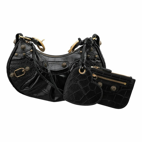 BALENCIAGA Le Cagole XS 肩背包 黑色 671309 23EBM