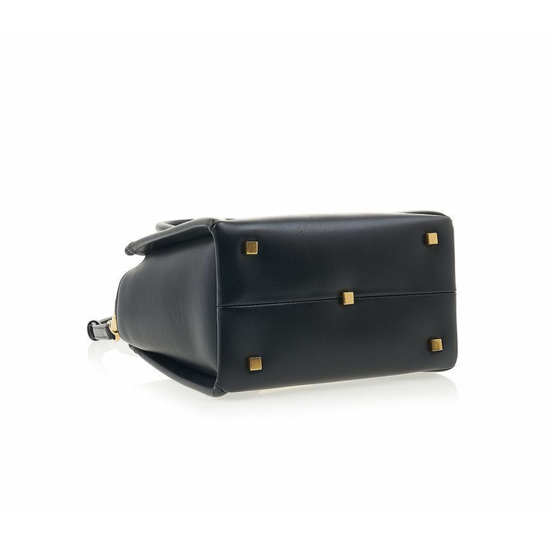 VALENTINO 單扣托特單肩包 小號-3