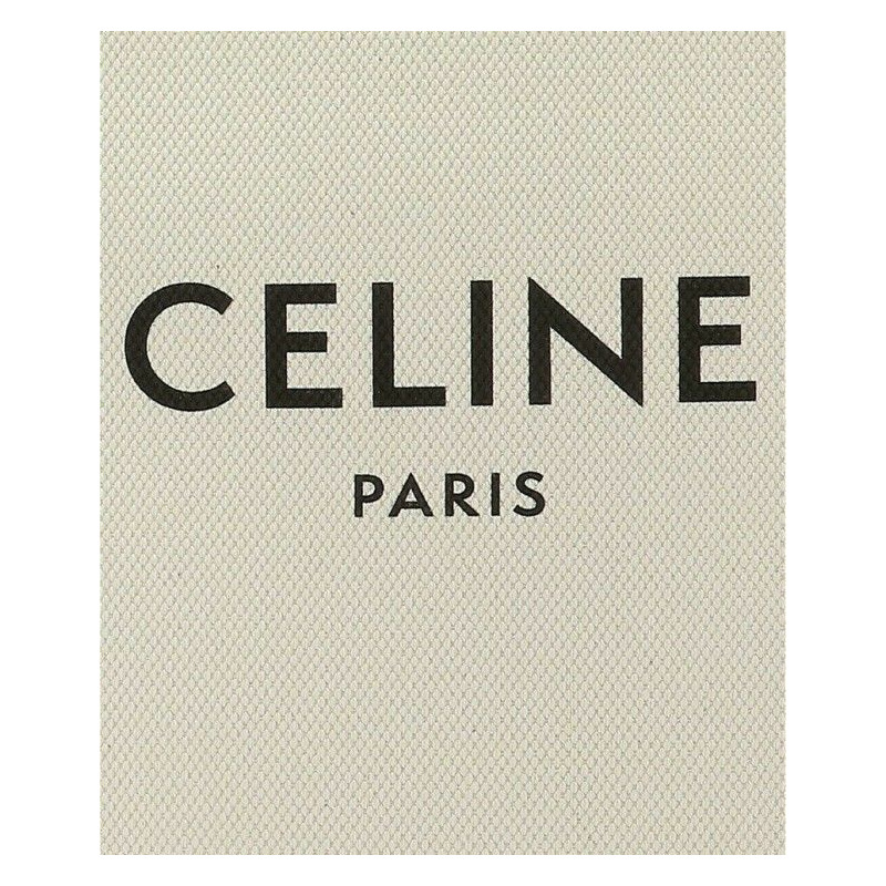 CELINE 天然棕褐色直式帆布小號包 192082BNZ-4
