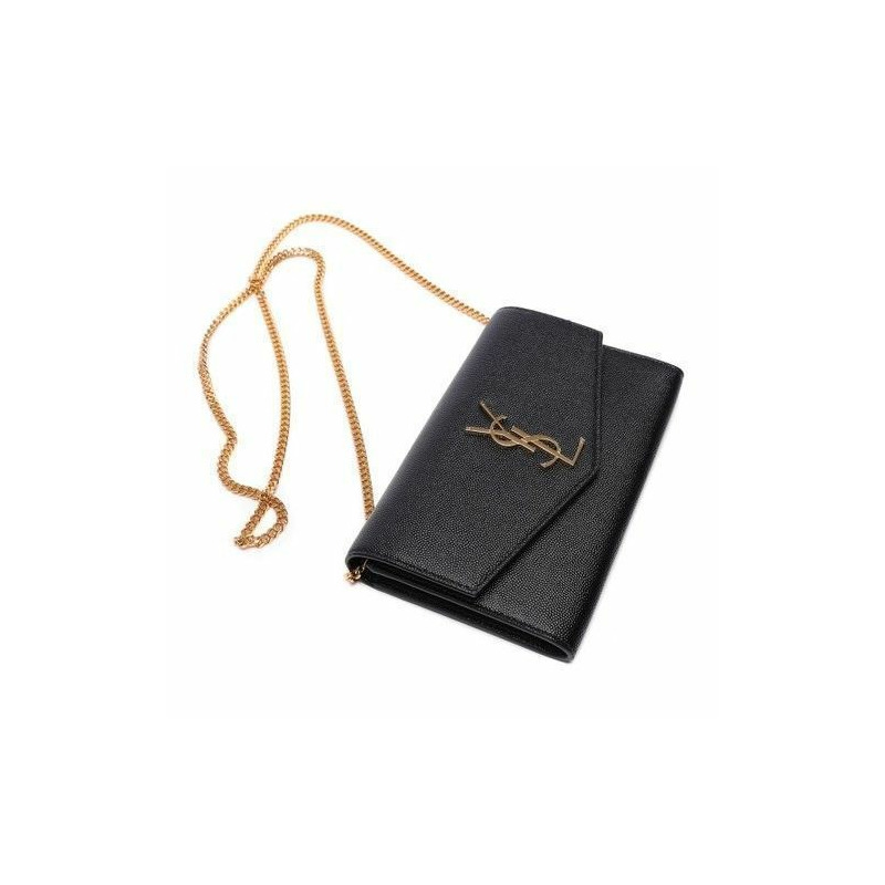 SAINT LAURENT Monogram Uptown 鏈單肩包 607788 1GF0J-5