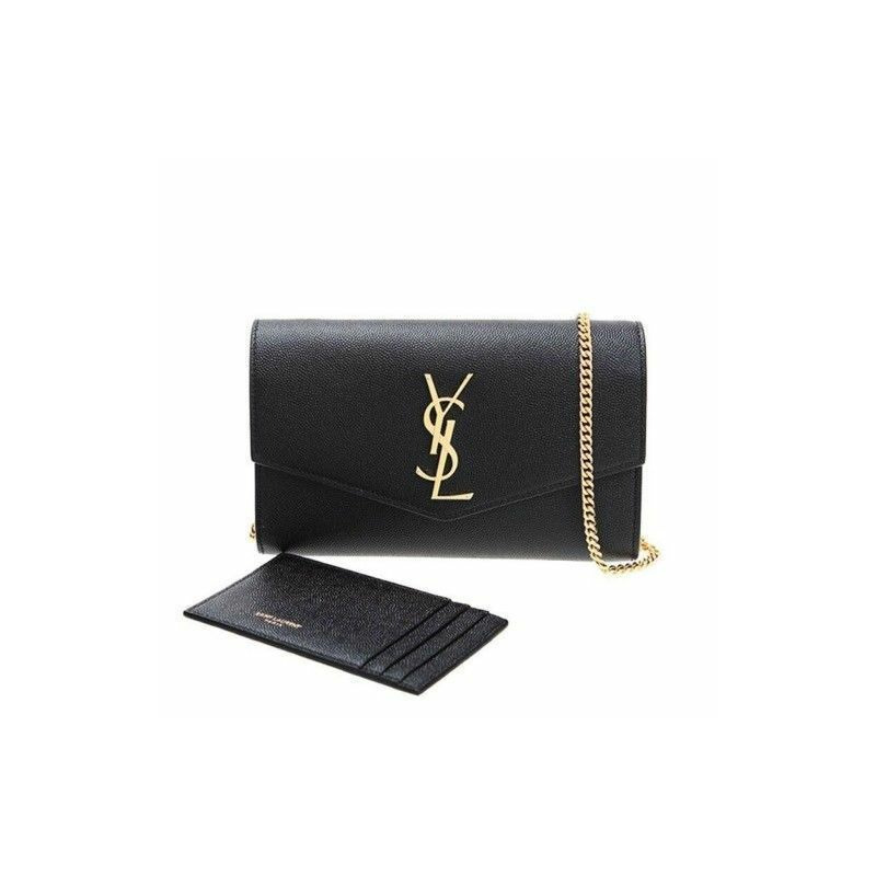 SAINT LAURENT Monogram Uptown 鏈單肩包 607788 1GF0J-8