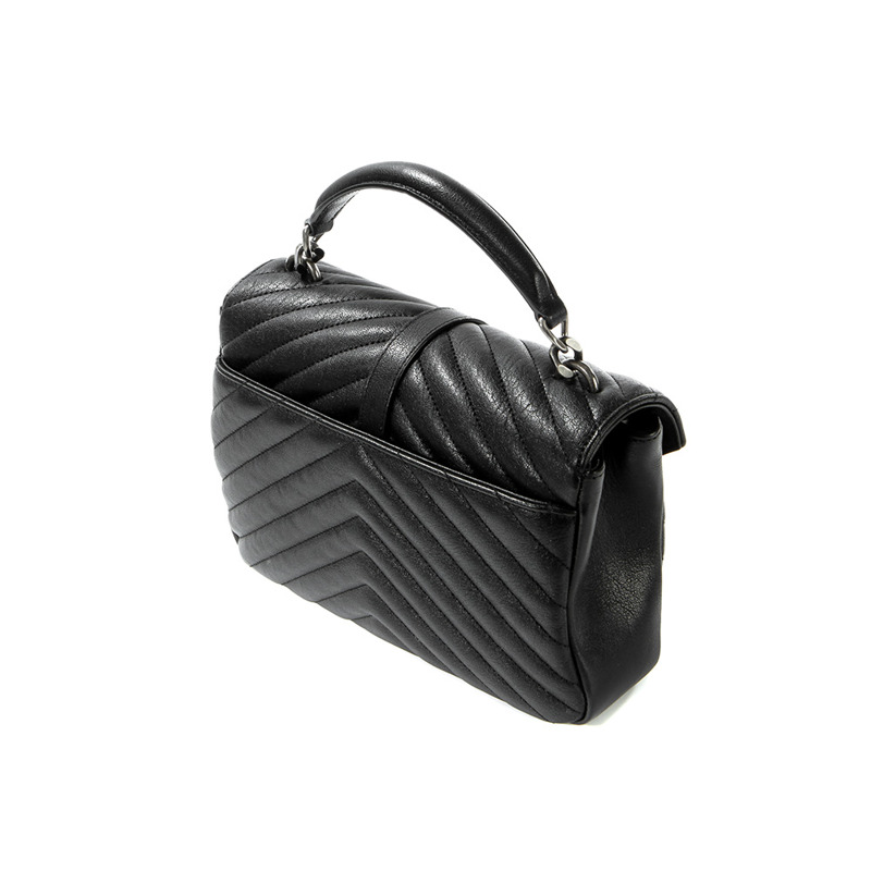 SAINT LAURENT 女士學院風單肩包（600279 BRM04）-6