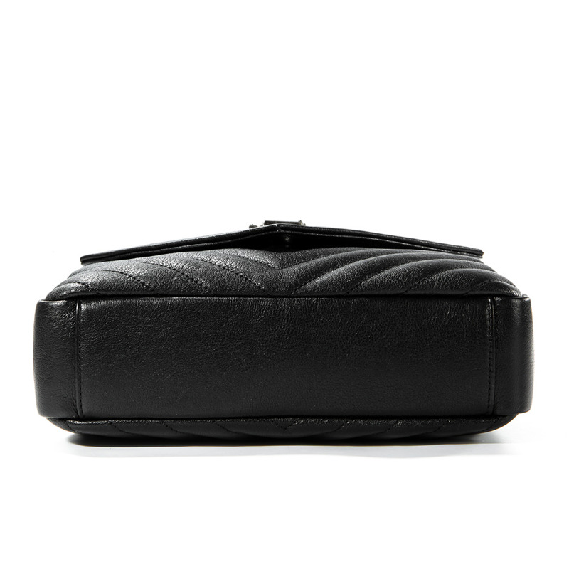 SAINT LAURENT 女士學院風單肩包（600279 BRM04）-13