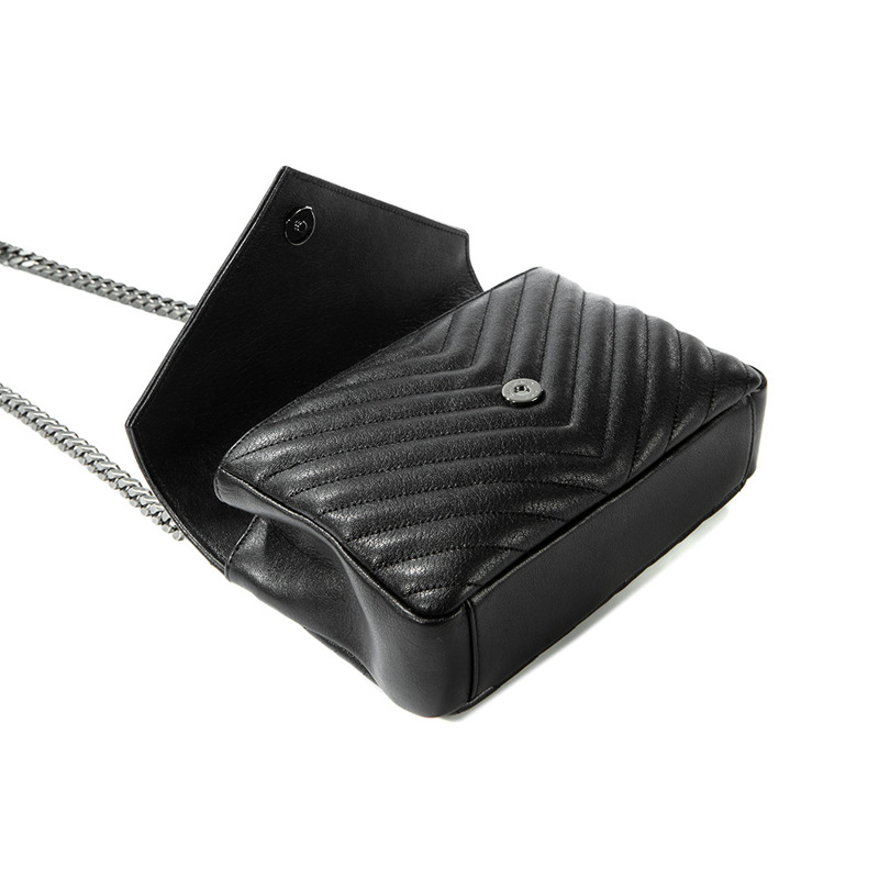 SAINT LAURENT 女士學院風單肩包（600279 BRM04）-14