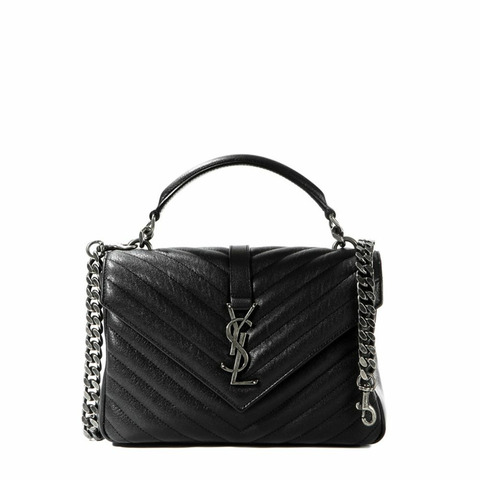 SAINT LAURENT 女士學院風單肩包（600279 BRM04）