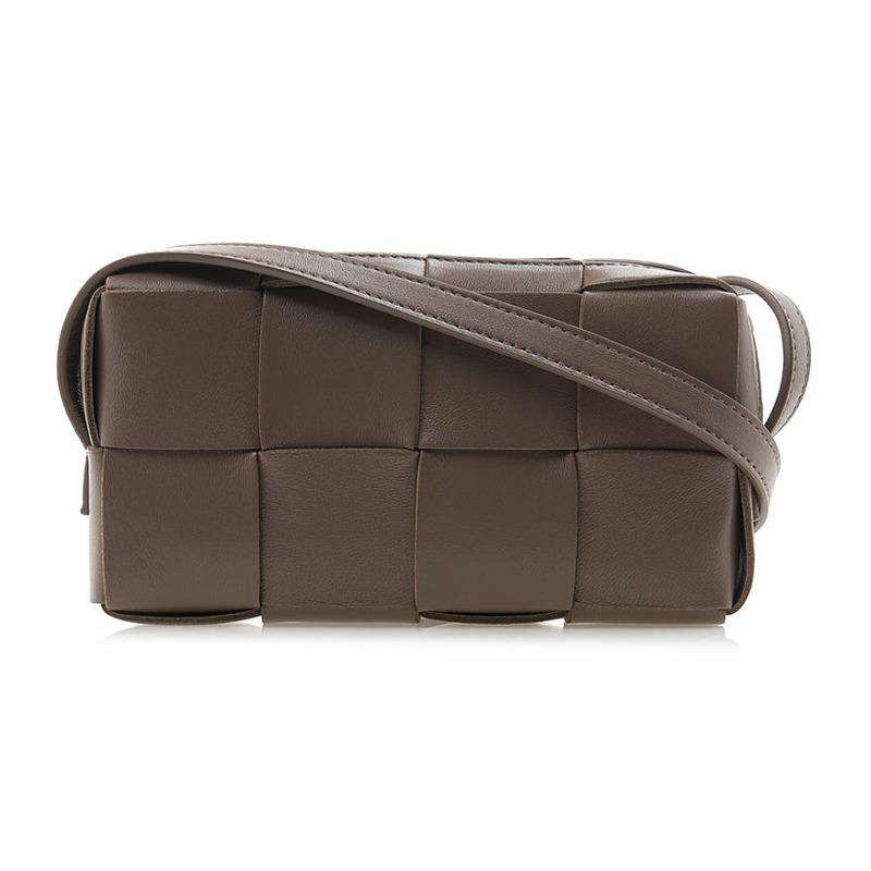 BOTTEGA VENETA Intrecciato 盒式迷你斜背包-2