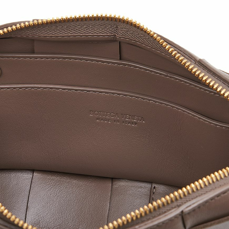 BOTTEGA VENETA Intrecciato 盒式迷你斜背包-8