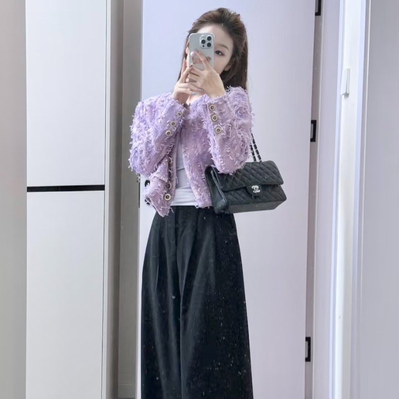 CHANEL 經典口蓋包 CF25 - 粒面牛皮黑銀-1