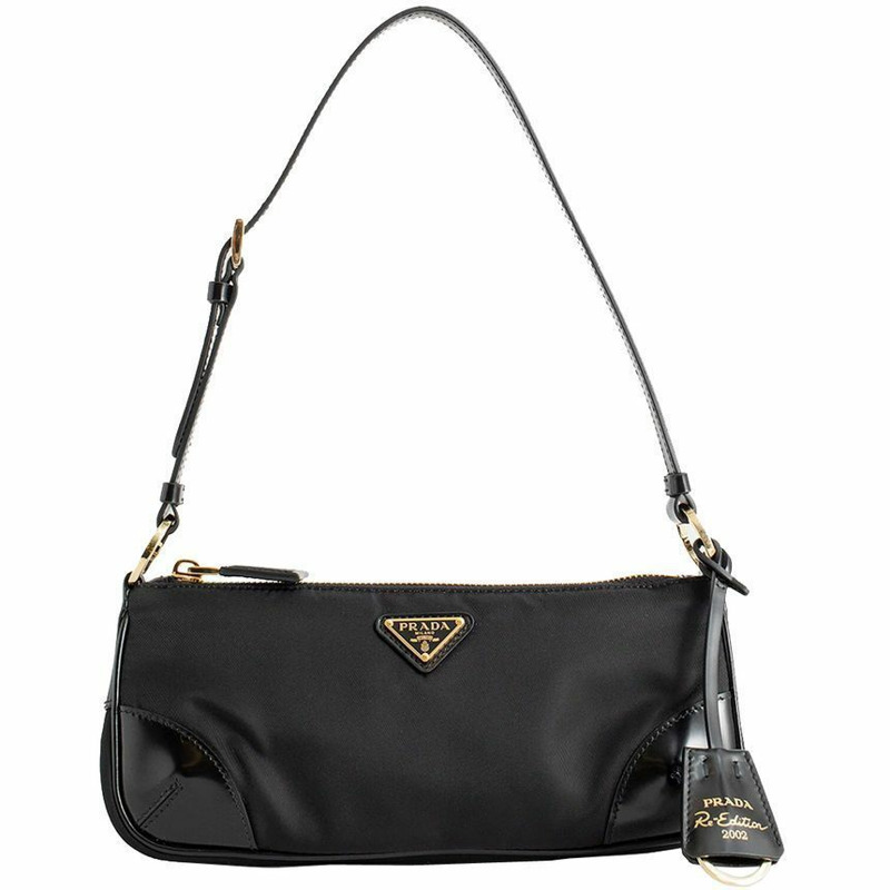 PRADA SACCA 標誌復刻版 2002 單肩包 1BC201 R789 F0002-0