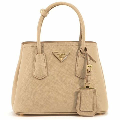 PRADA Logo Saffiano 雙肩/手提包 1BG443 2A4A F0036