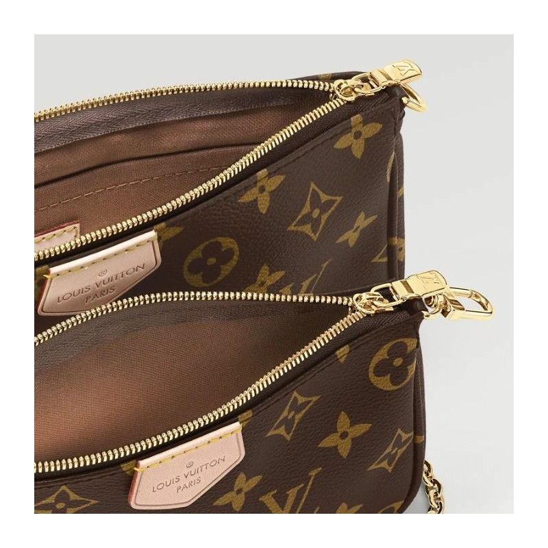 LOUIS VUITTON 粉紅色小手包-5