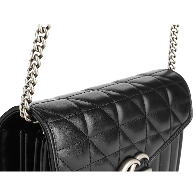 GUCCI GG 馬特拉塞凸紋單肩包 (474575 DTD5N )-10