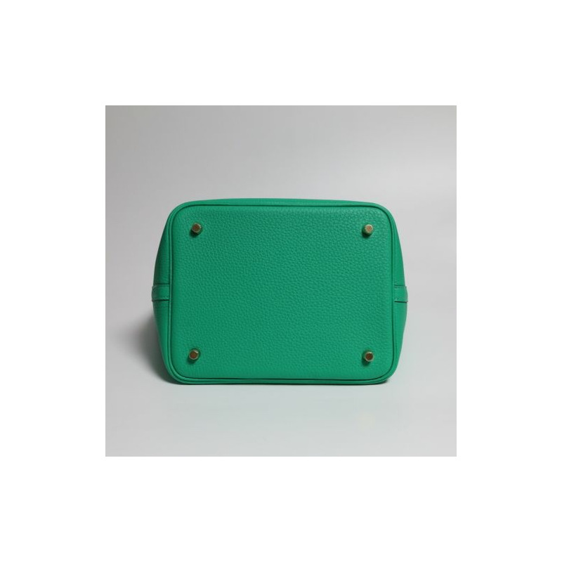 HERMES Picotin 22 薄荷金五金號印記：-4