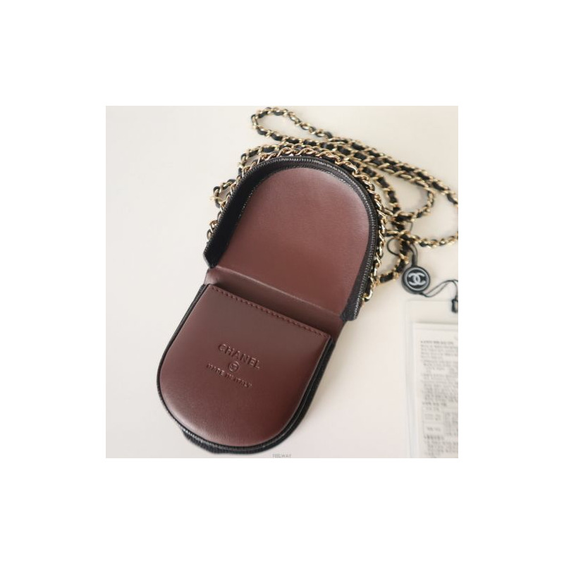 CHANEL 經典鏈條硬幣卡包-3